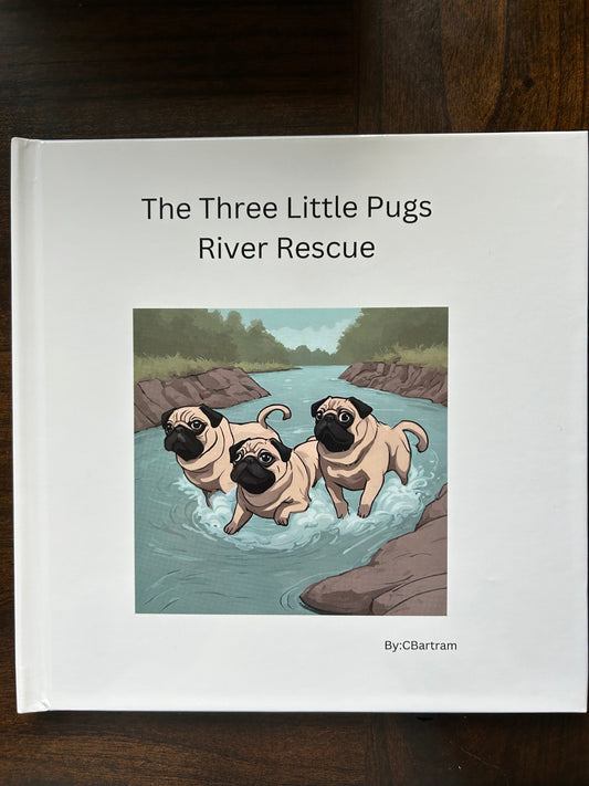 The Three Little Pugs River Rescue